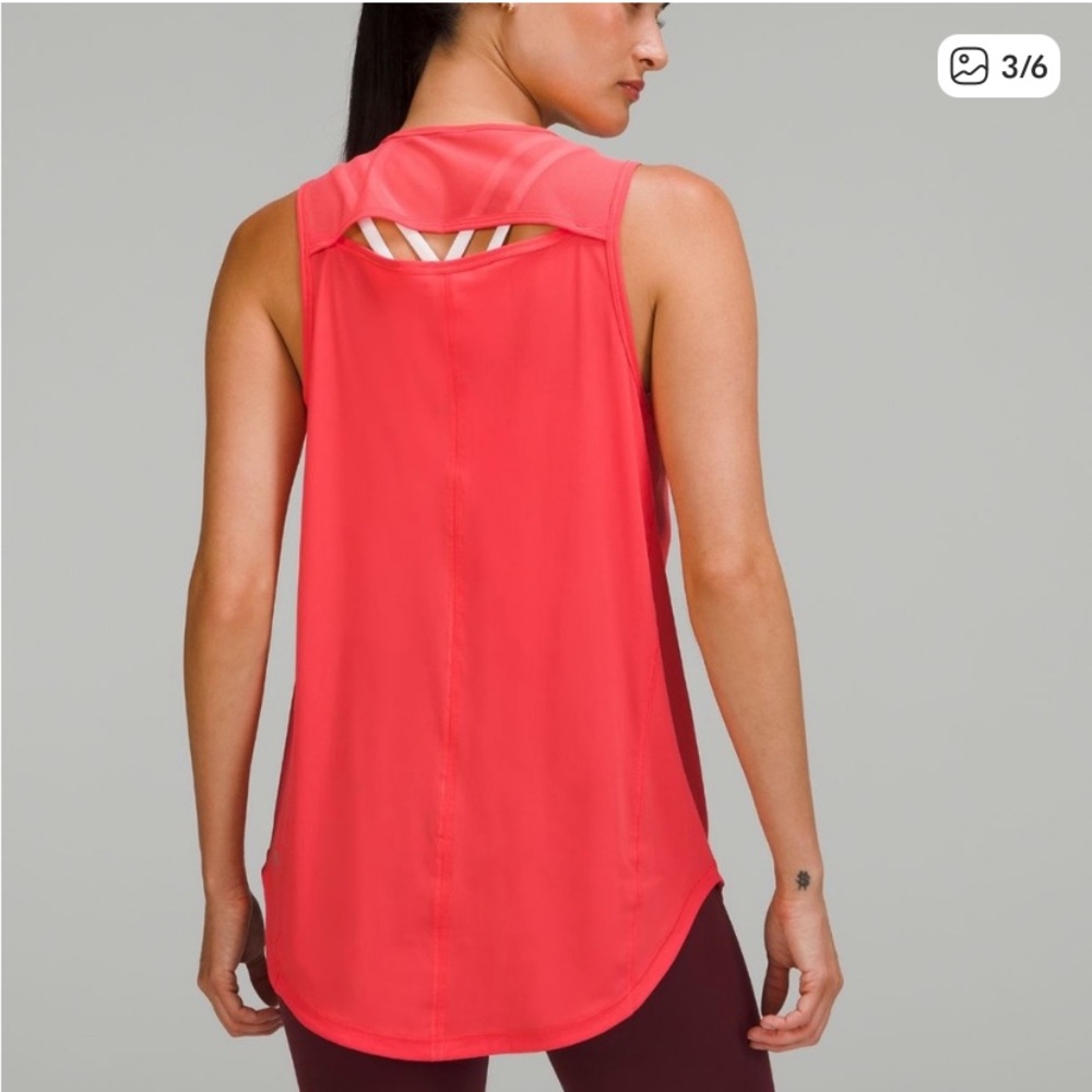 Lululemon Sculpt Tank Pale Raspberry